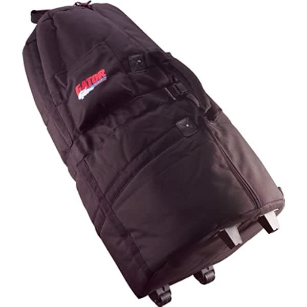 Gator Cases Protechtor Series - Funda acolchada para conga con correa ajustable y ruedas; se adapta a la mayoría de las congas de tamaño estándar (GP-CONGA-W)