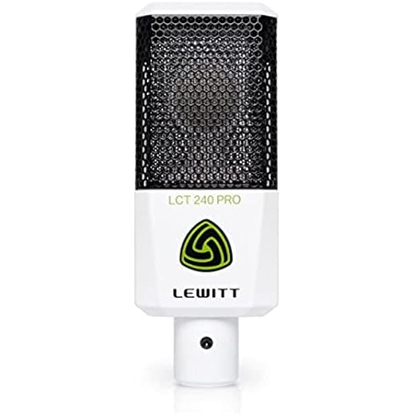 Lewitt LCT-240-PRO Micrófono de condensador compacto, color blanco LCT 240 Pro (White)