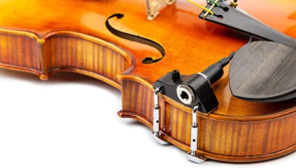 KNA Pickups Pastilla portátil para violín/viola con control de volumen (VV-3V)