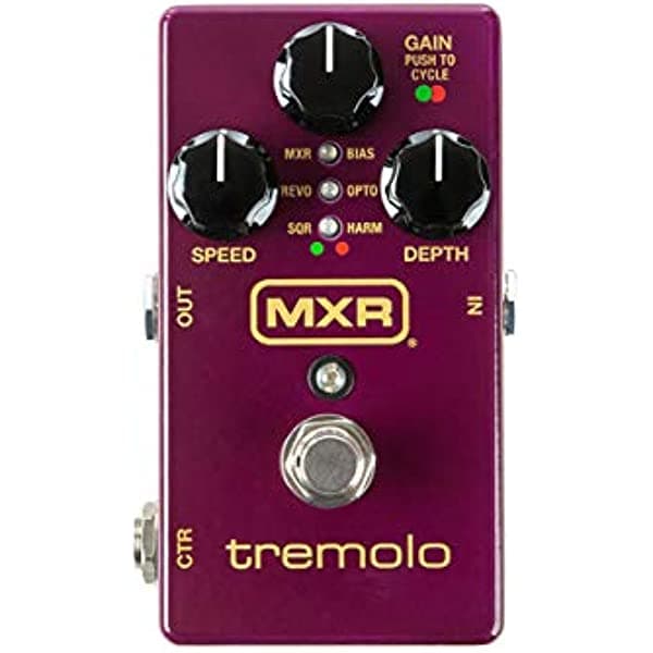 Dunlop MXR - Pedal de efectos de trémolo, morado M305