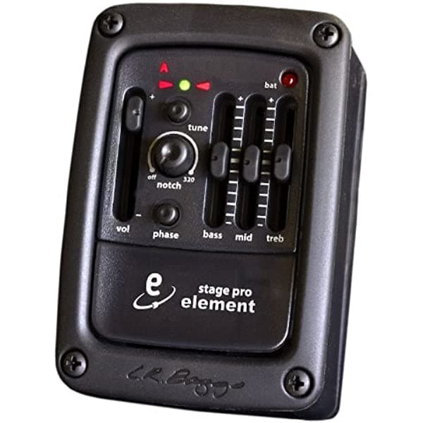 LR Baggs StagePro - Sistema de pastilla integrado con pastilla Element Stage Pro/Element
