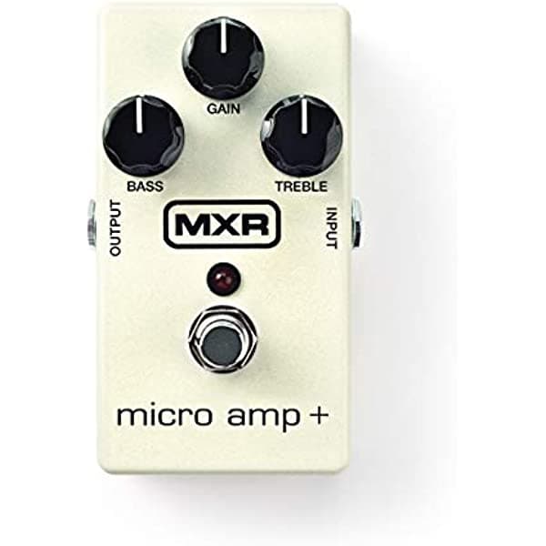 JIM DUNLOP MXR Micro Amp + Pedal de efectos de guitarra M233