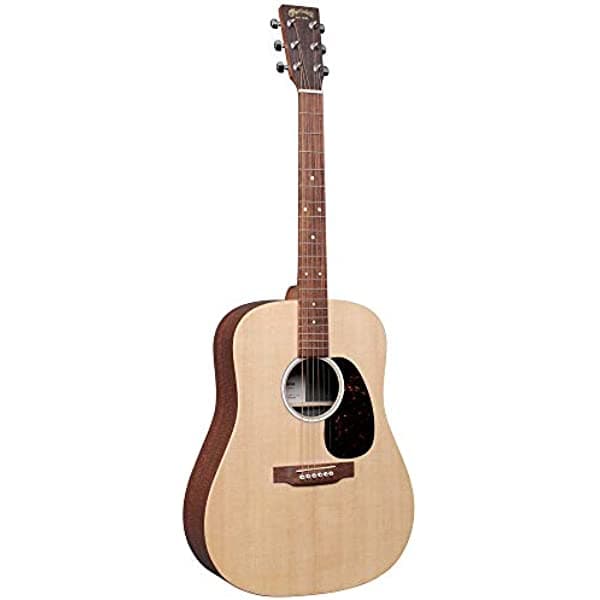 Martin D-X2E Sitka/Caoba HPL Natural con Fishman MX y funda acolchada 11DX2E-02