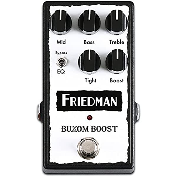 Friedman Amplificación Buxom Boost Pedal de efectos de guitarra