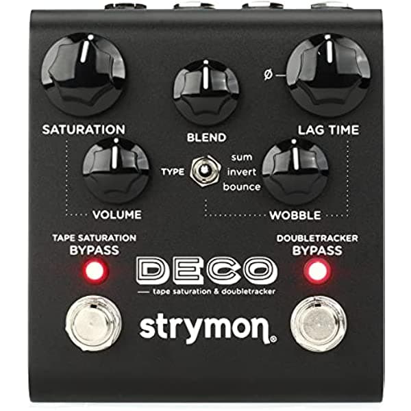 Strymon Deco Tape Saturation & Doubletracker Delay Pedal - Midnight Edition