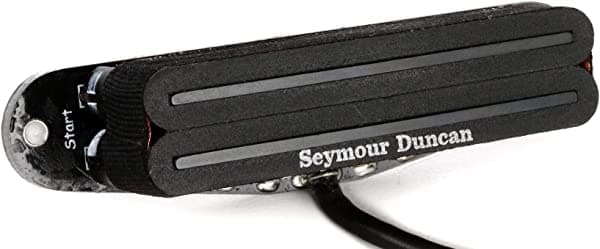 Seymour Duncan STHR-1n Hot Rails Tele Pickup - Ritmo negro SSTHR-1N BLK