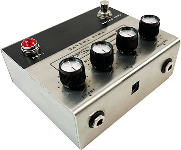 Jackson Audio Silvertone 1484 - Pedal individual de doce años, plateado (SP1484-TWIN12)