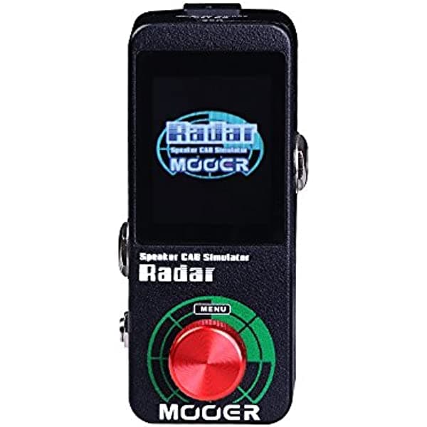 MOOER Radar de audio Altavoz Gabinete Simulador Pedal de efecto MSS1
