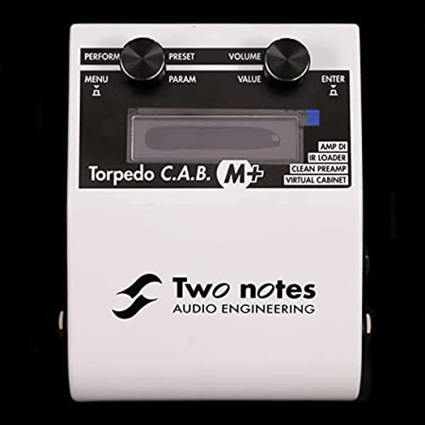 Two Notes Torpedo C.A.B. M+ Pedal simulador de altavoz (TorpedoCABMd1)
