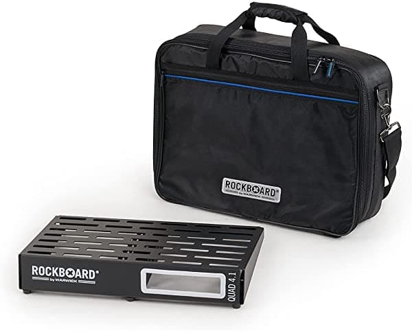 Rockboard by Warwick Quad 4.1 Pedalera con funda acolchada RBO B 4.1 QUAD B BAG