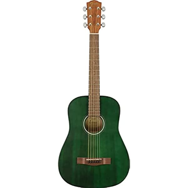 Fender Alternative Guitarra acústica de 6 cuerdas para diestros, verde (0971170192)