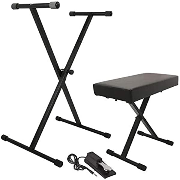 On Stage Stands soporte para teclado/banco Pak con ksp100 Pedal KPK6550