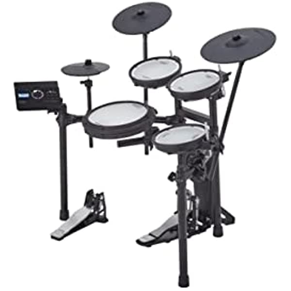 Roland TD-17KV2 V-Drums Kit 5-Piezas Electrónicas con Crash, Ride & Hi-Hat, Pedal Controlador, 2da Generación