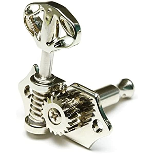 Graph Tech Ratio Machine Heads Guitarra Acústica Openback 3 x 3 esqueleto prn-3411-n0
