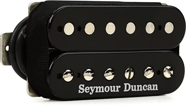 Seymour Duncan 78 Model Bridge Humbucker Pickup - Negro con logotipo ESD 78-B-B