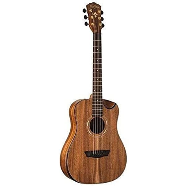 Washburn Comfort wcgm55 K Mini ¾ Tamaño Guitarra Acústica Dreadnought
