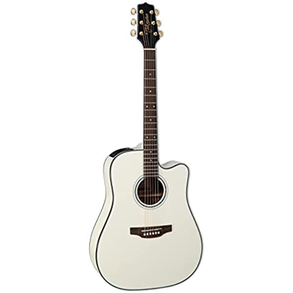 Takamine GD-35CE PW Dreadnought acústico-eléctrico - Blanco perla TAKGD35CEPW
