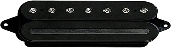 DiMarzio DP708 Crunch Lab 7 cuerdas - Pastilla puente negro Crunch Lab 7 DP708BK