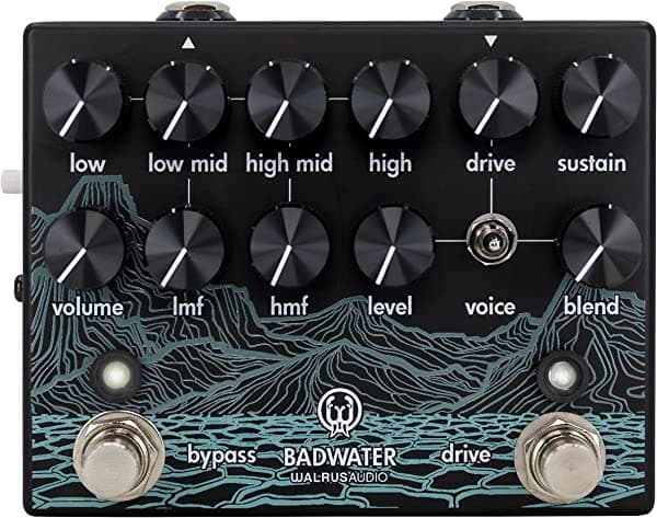 Walrus Audio Badwater Preamplificador de graves DI (900-1066)