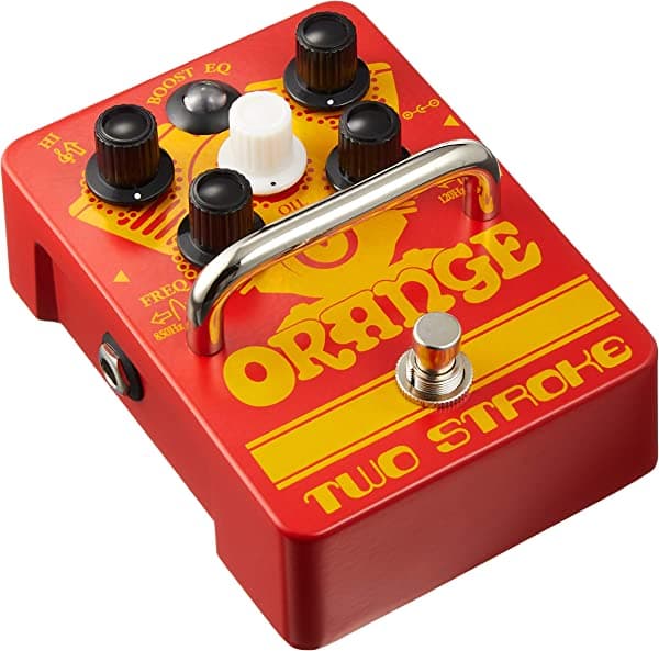 Orange Pedal de efectos de guitarra de doble paramétrico activo naranja de dos tiempos/impulso Two Stroke