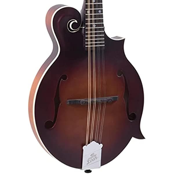 La Loar lm-310fe-brb miel Creek F-style mandolina con Fishman Nashville Pickup