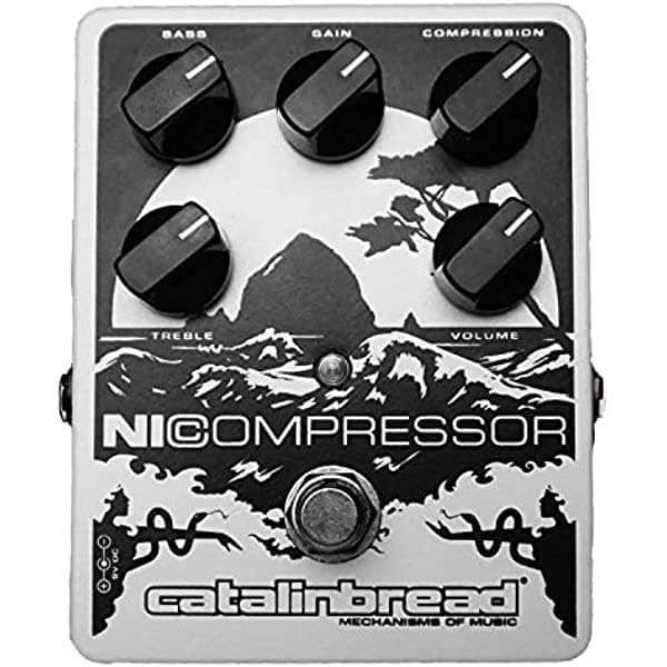 Catalinbread NiCompressor Pedal, Perla suave blanca. 853710005106