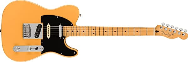 Fender Guitarra eléctrica de cuerpo sólido de 6 cuerdas, Derecha, Butterscotch Blonde (0147342350)