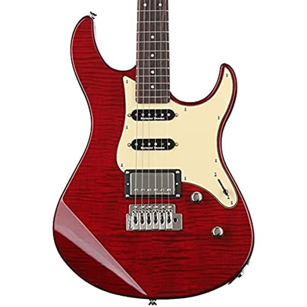 Yamaha Pacifica PAC612VIIFMX Guitarra Eléctrica Rojo Fuego, sonido profesional y diseño moderno PAC612VIIFMX FRD