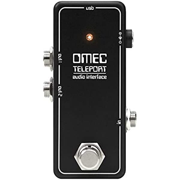 Orange Naranja omec Teleport interfaz de audio Pedal