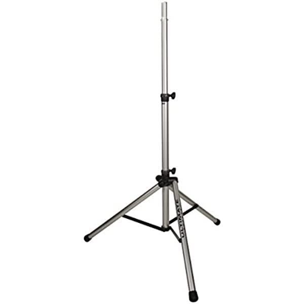 Ultimate Support TS-80S Original Series Soporte de altavoz trípode de aluminio con adaptador de altavoz integrado