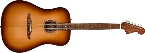 Fender Redondo - Guitarra acústica clásica, Aged Cognac sunburst 970913137