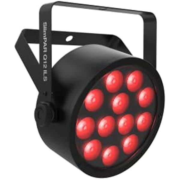 CHAUVET DJ (CHDDJ) Iluminación LED, negro (SlimPAR Q12 ILS)