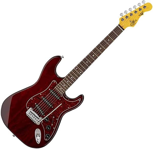 G&L Guitars G&L Tribute S-500 - Guitarra Eléctrica en Color Irish Ale - Sonido Profesional y Estilo Clásico