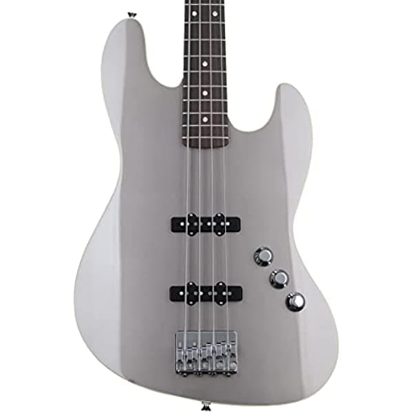 Fender Bajo de 4 cuerdas, para diestros, gris delfín (252500343)