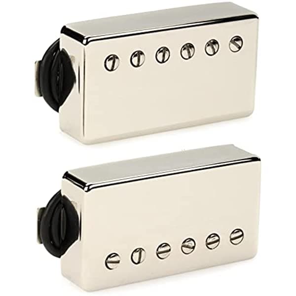 Seymour Duncan Green Magic Humbucker - Juego de 2 piezas para pastillas, cubierta de níquel ESD GREEN-S-N