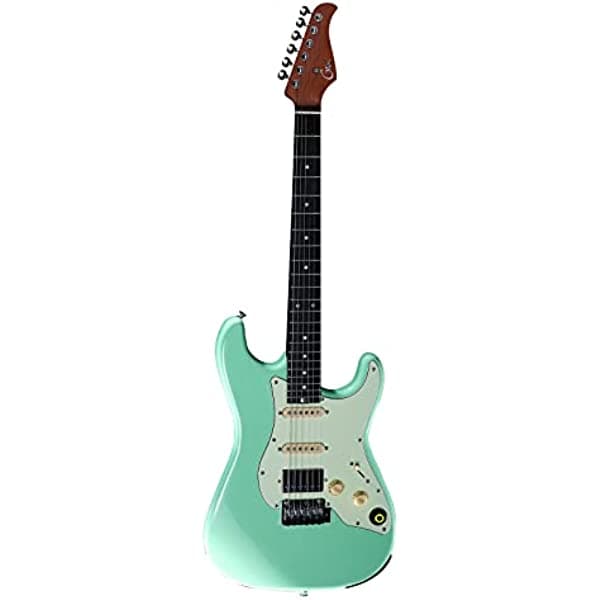 MOOER GTRS S800 - Guitarra inteligente (S800, color verde surf)