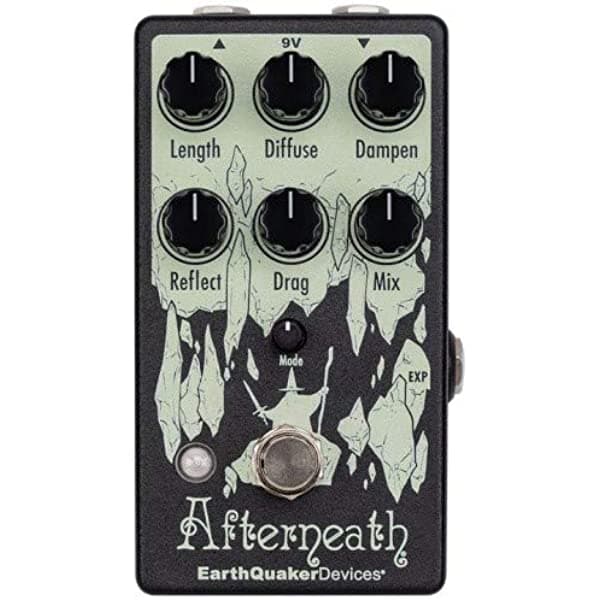 Earthquaker Devices Afterneath V3 Pedal de reverberación mejorado de otro mundo