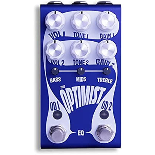 Jackson Audio Optimist Dual Overdrive y EQ Pedal Cory Wong Edition, color azul The Optimist Limited