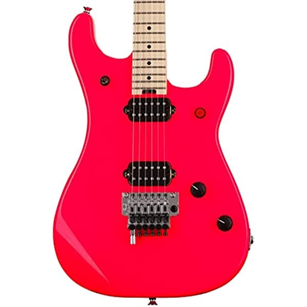 EVH 5150 Series Guitarra Eléctrica Estándar - Rosa Neón con Diapasón de Arce 5108001519