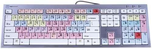 Logickeyboard Avid tarjeta de activación para actualizar Pro Tools, canal de audio, Multi Color LKBU-PT-AJPU-US