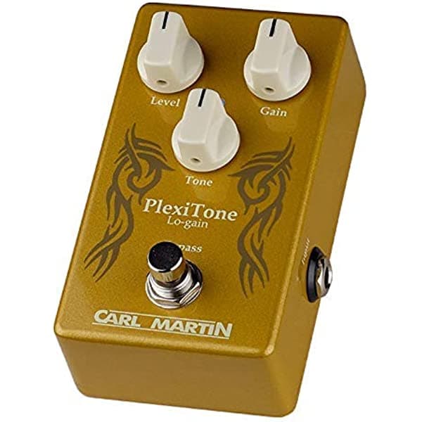 Carl Martin Pedal de efectos de distorsión de guitarra Plexi Lo-Gain