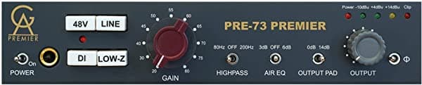 Preamplificador de micrófono Golden Age Project Pre-73 Premier