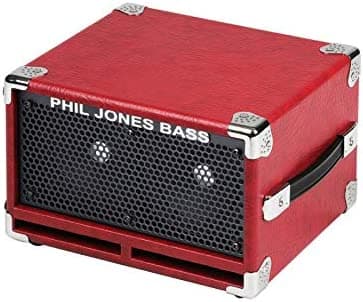 Phil Jones Compact 2 - Armario para bajos, color rojo