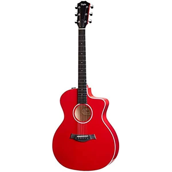Taylor 214ce Deluxe - Guitarra electroacústica - Rojo F200002111000803215-
