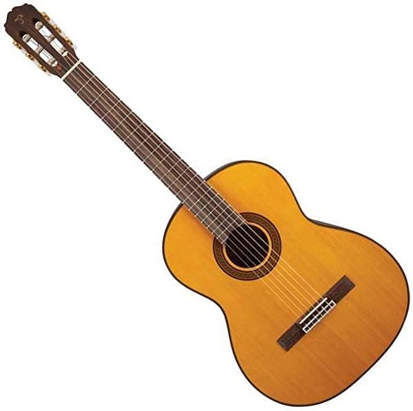 Takamine GC5 - Guitarra acústica para zurdos, nailon (natural) GC5LH-NAT