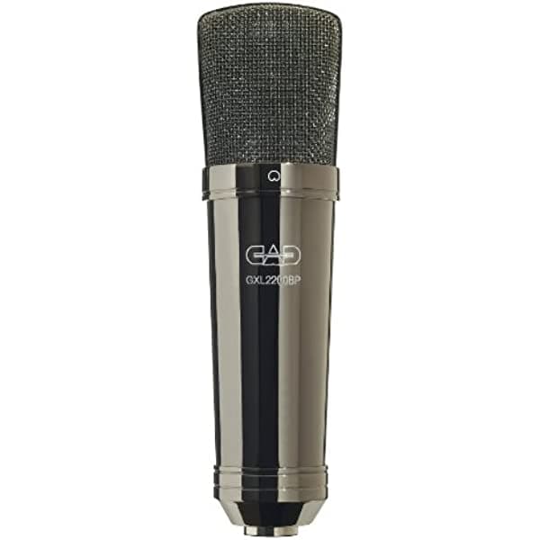 CAD Audio GXL2200BP Micrófono de condensador cardioide de diafragma grande, acabado cromado negro
