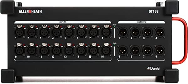Allen & Heath DT168 16 entradas Dante expansor de E/S