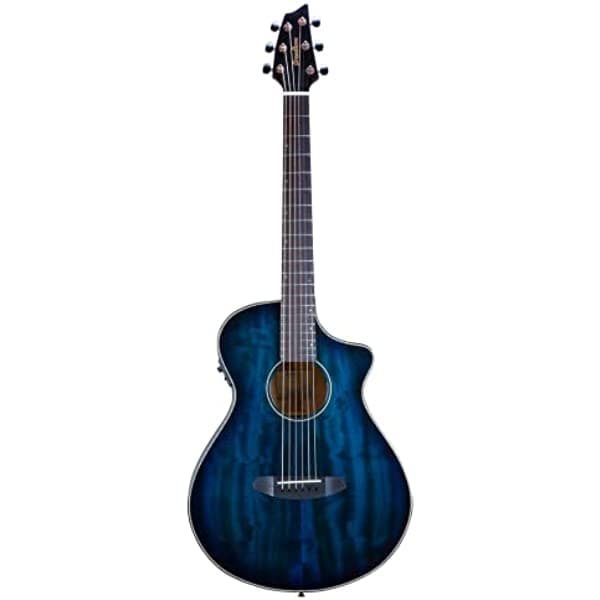 Breedlove ECO Pursuit Exotic S Concert CE - Guitarra electroacústica edición limitada - Twilight Blue Burst PSCN62CEMYMY (HB)