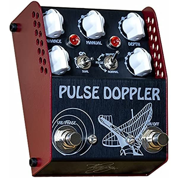 Thorpy FX Pulse Doppler - Pedal de efectos analógico Phaser, Vibrato, Trémolo para guitarra