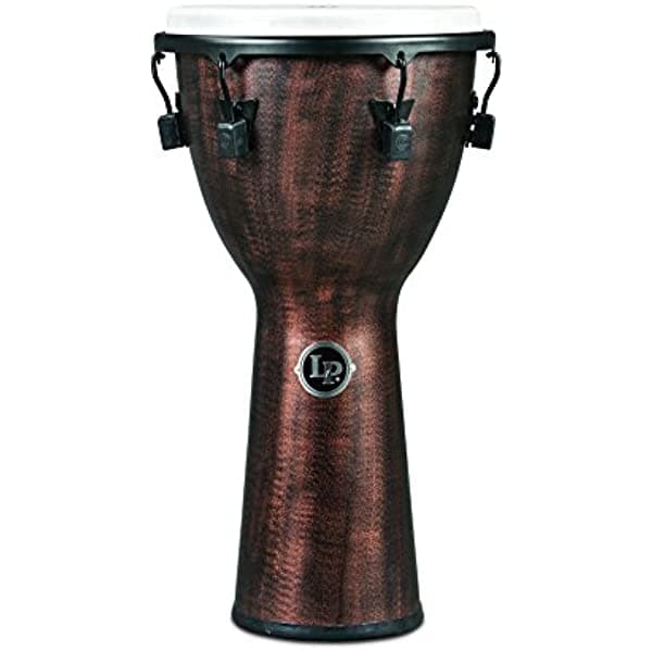 Latin Percussion LP727C Lug Tuned Djembe 12.5" Carcasa sintética, Cabeza sintética, Cobre